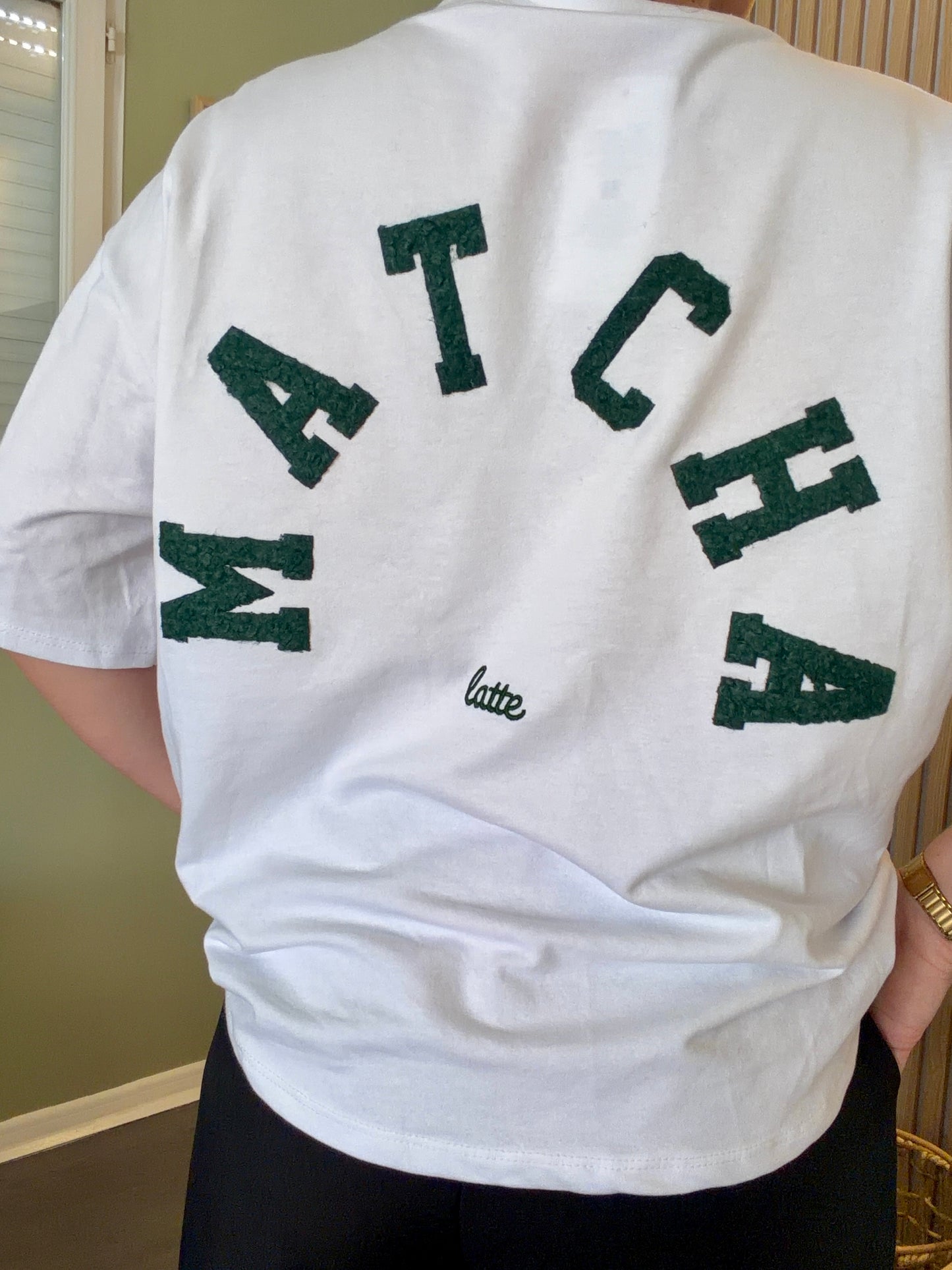 T-shirt matcha / CHELSEA