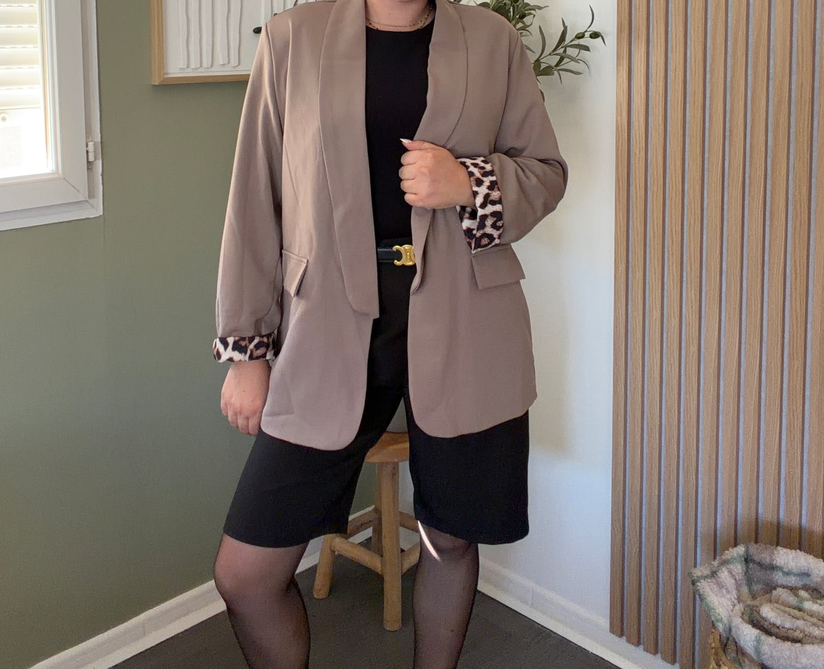 Blazer léopard / ALBA