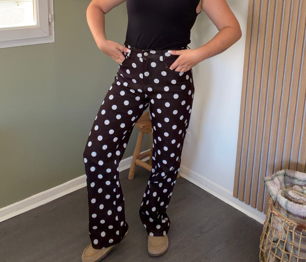 Jeans à pois / SUZANNE