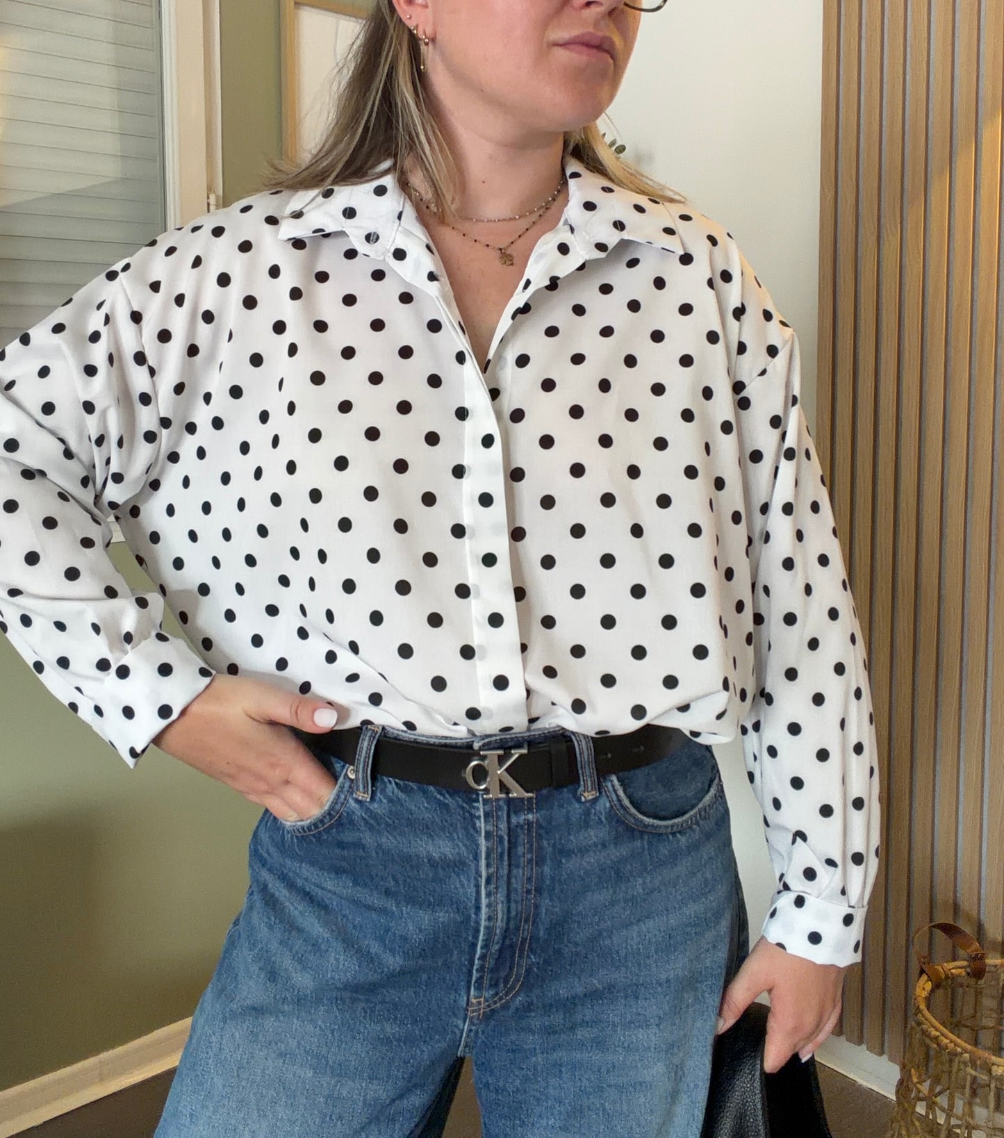 Chemise à pois / MELODY